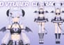 create a custom 3d vtuber vroid anime model with full body rigging